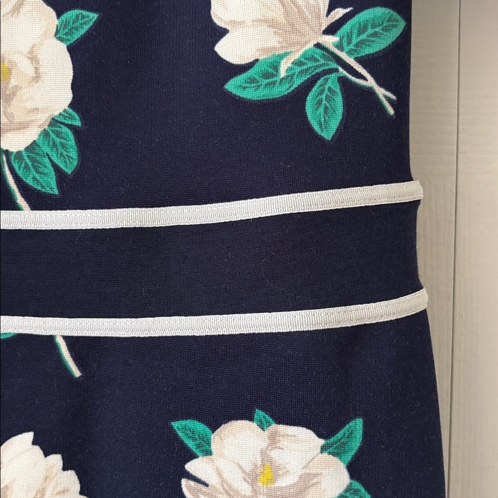 NWT Draper James Magnolia Persley Ponte Dress Navy size medium - Picture 5 of 9